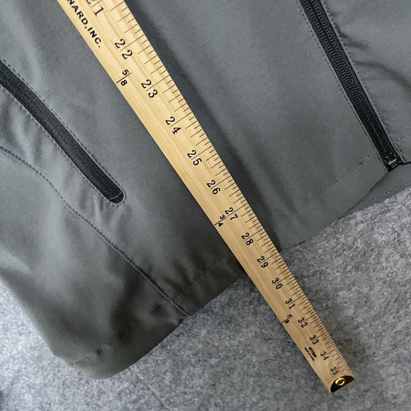 Marmot Tempo Jacket Mens Sz L Gray Full Zip Long Sleeve Pockets Xandr Logo - Picture 9 of 9